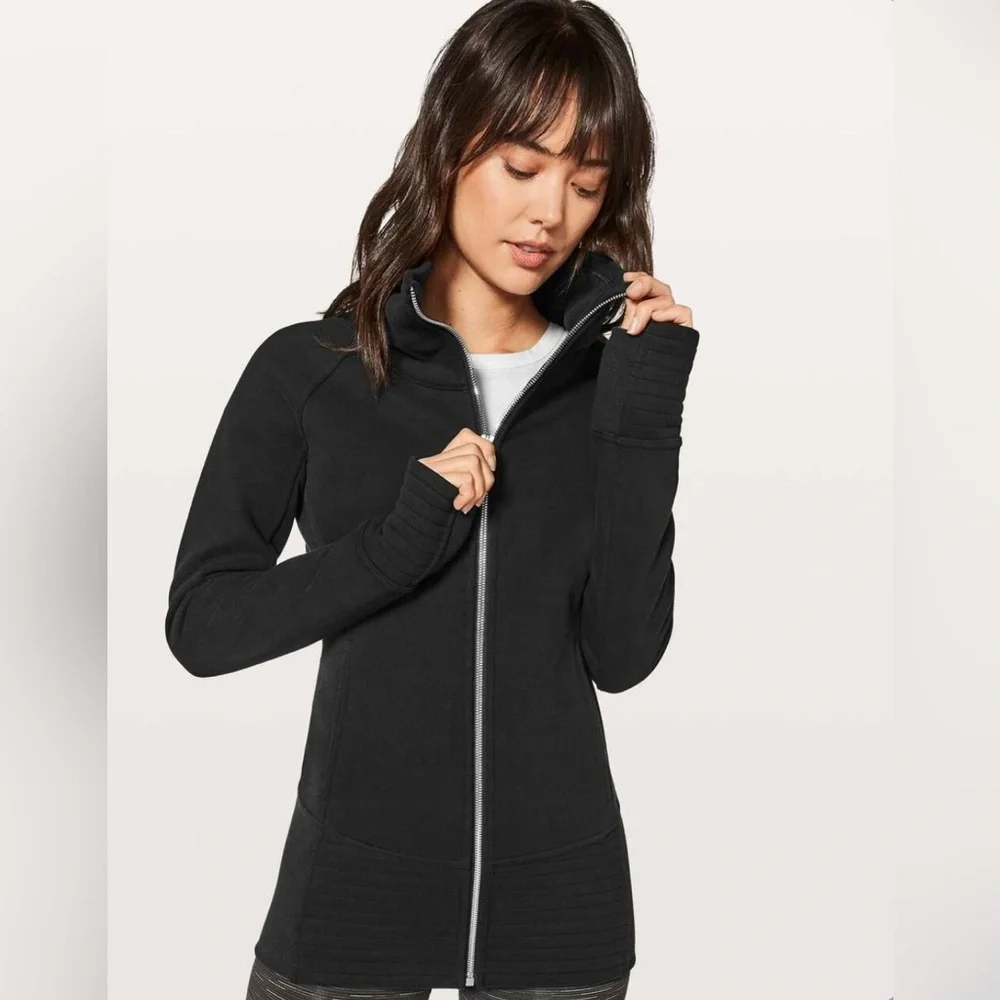 Lululemon Radiant Jacket Scuba Full Zip Sweater